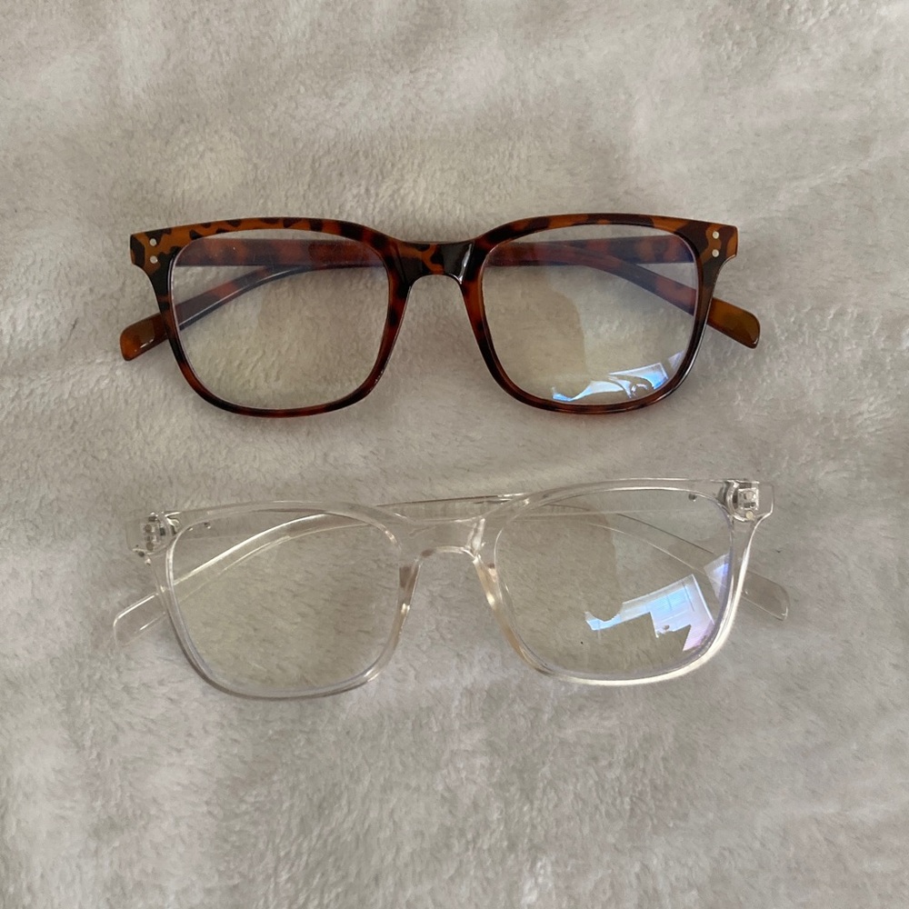 Blue Light Glasses -  Tortoise + Clear